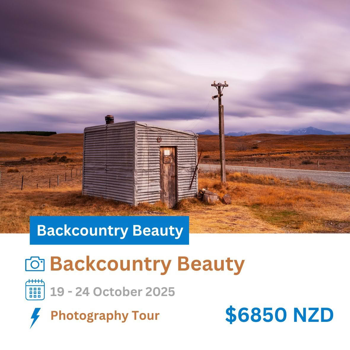 Back Country Beauty. New Zealand Photo Tours