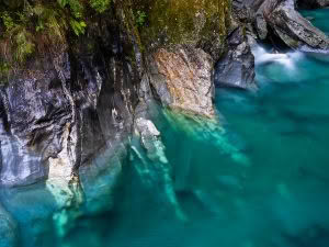 Blue Pools, Haast Pass, New Zealand