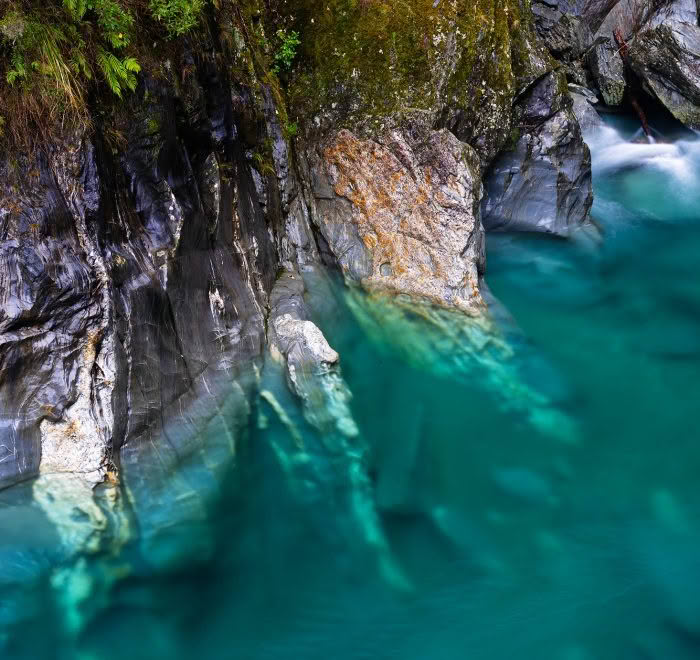 Blue Pools, Haast Pass, New Zealand