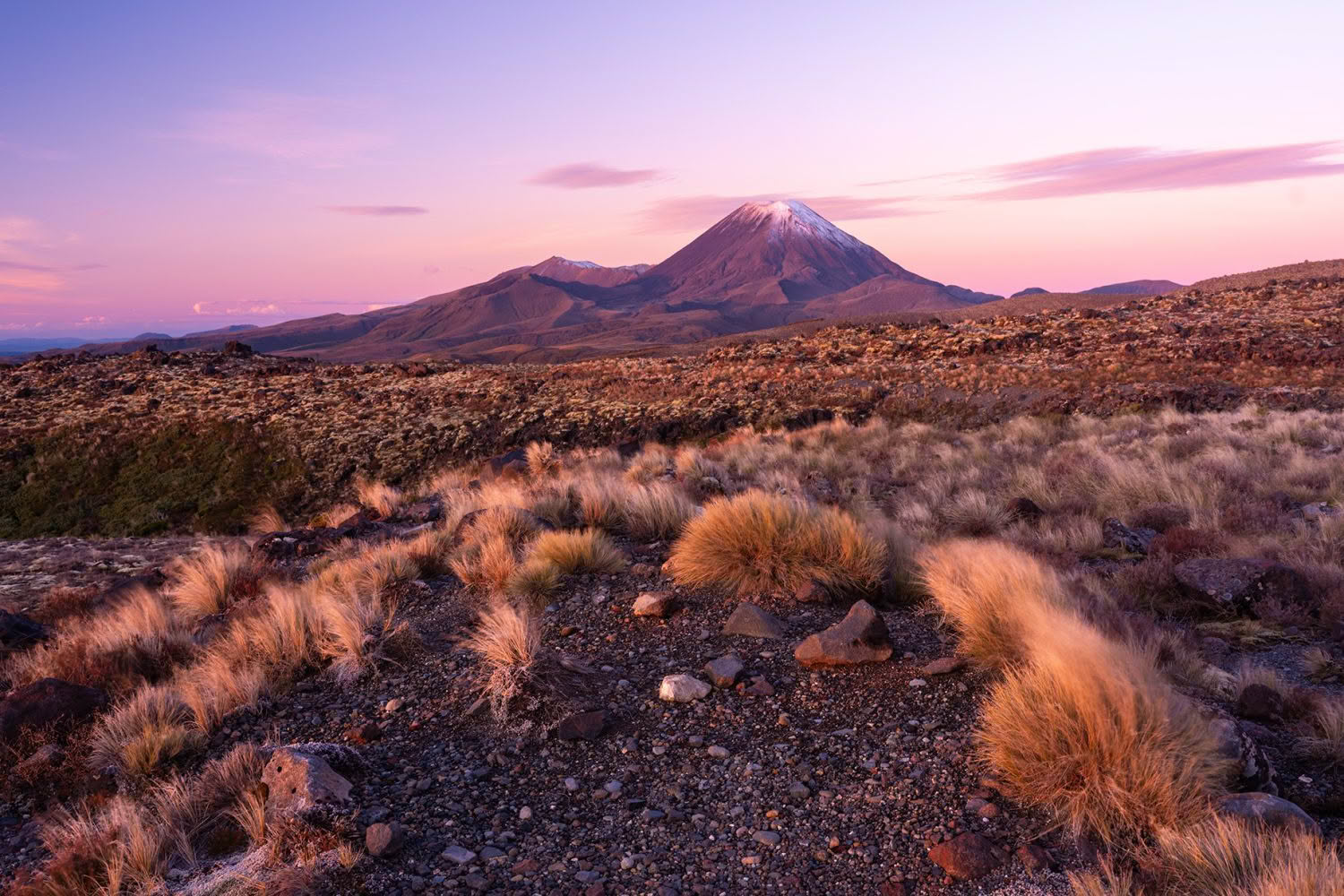 Mount Ngauruhoe, Tongariro National Park, New Zealand