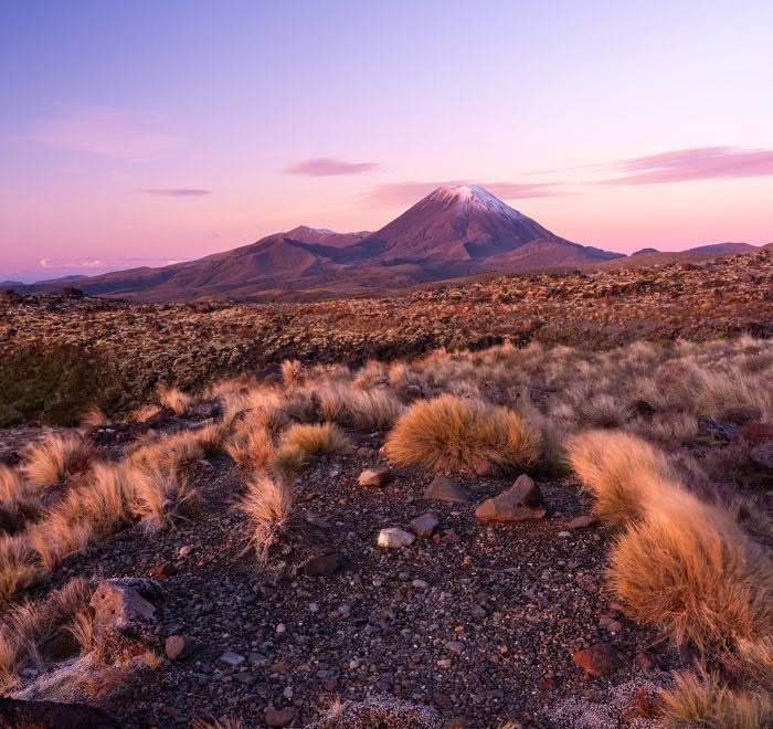 Mount Ngauruhoe, Tongariro National Park, New Zealand