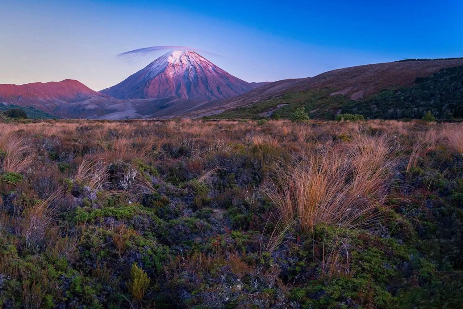 Mount Ngauruhoe, Tongariro National Park, New Zealand