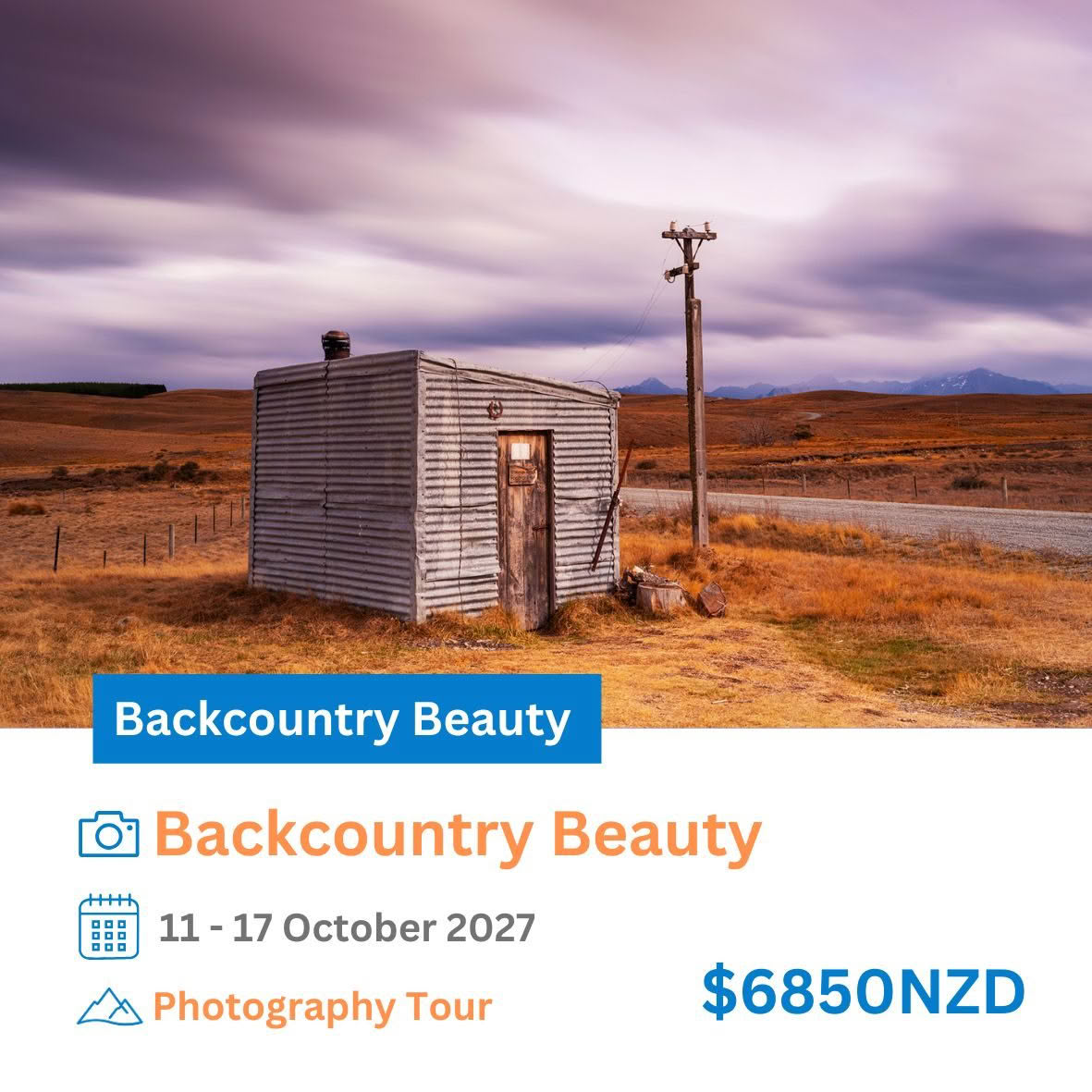 Backcountry Beauty Photography Tour