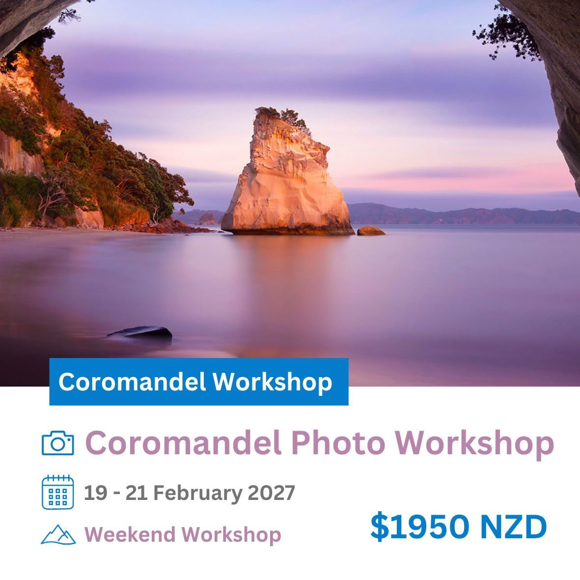 Coromandel Photography Workshop