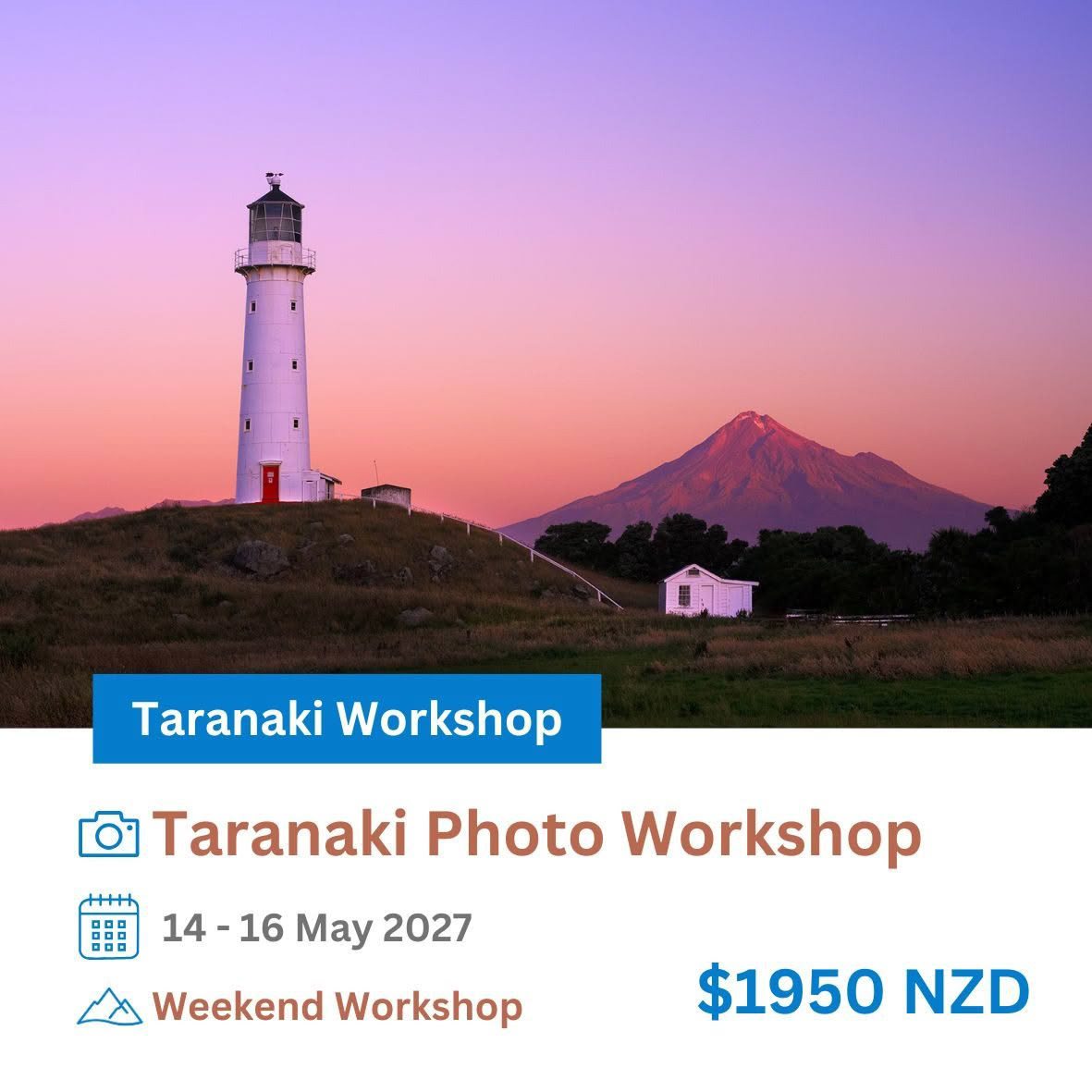 Taranaki Photography Workshop