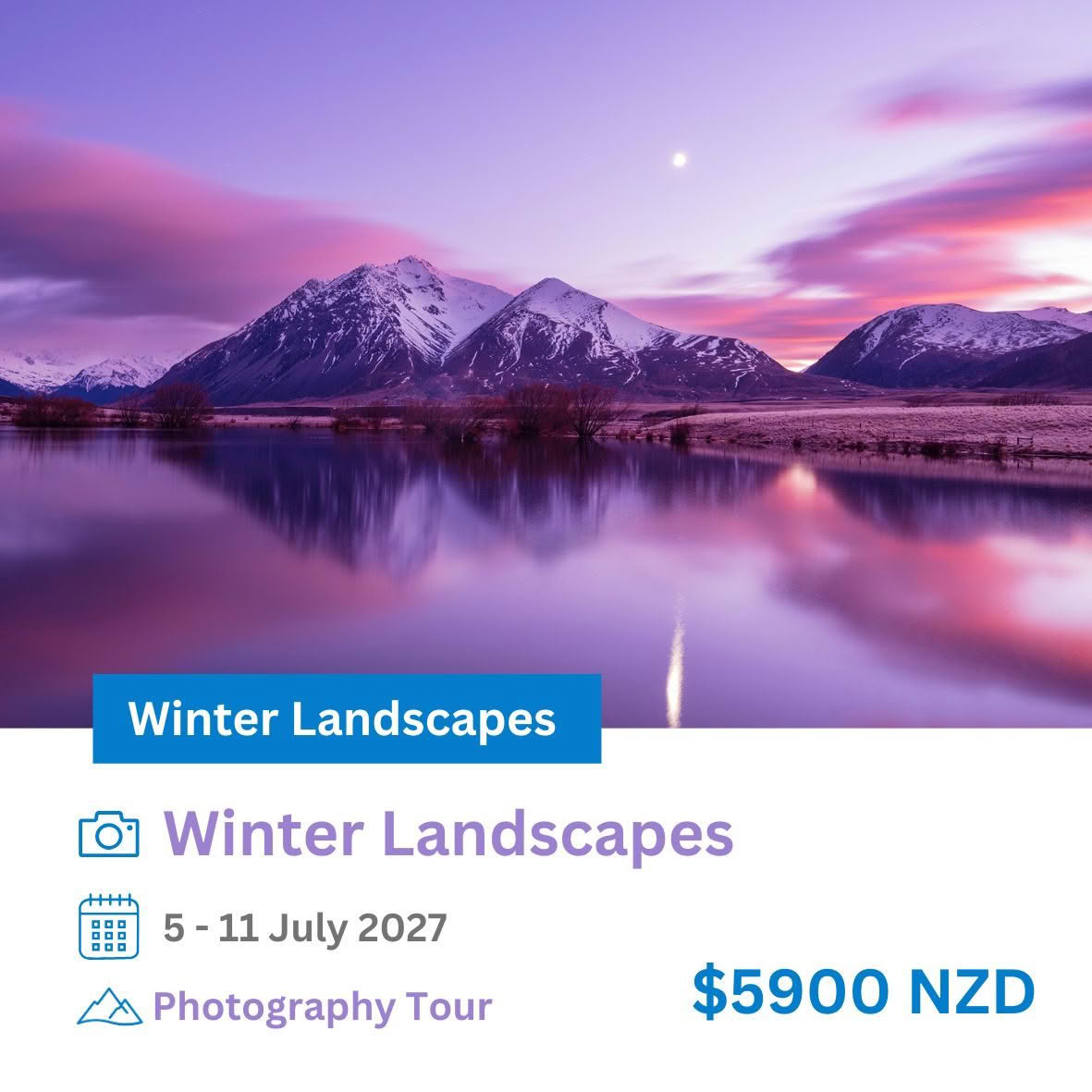 Winter Landscapes Photography Tour